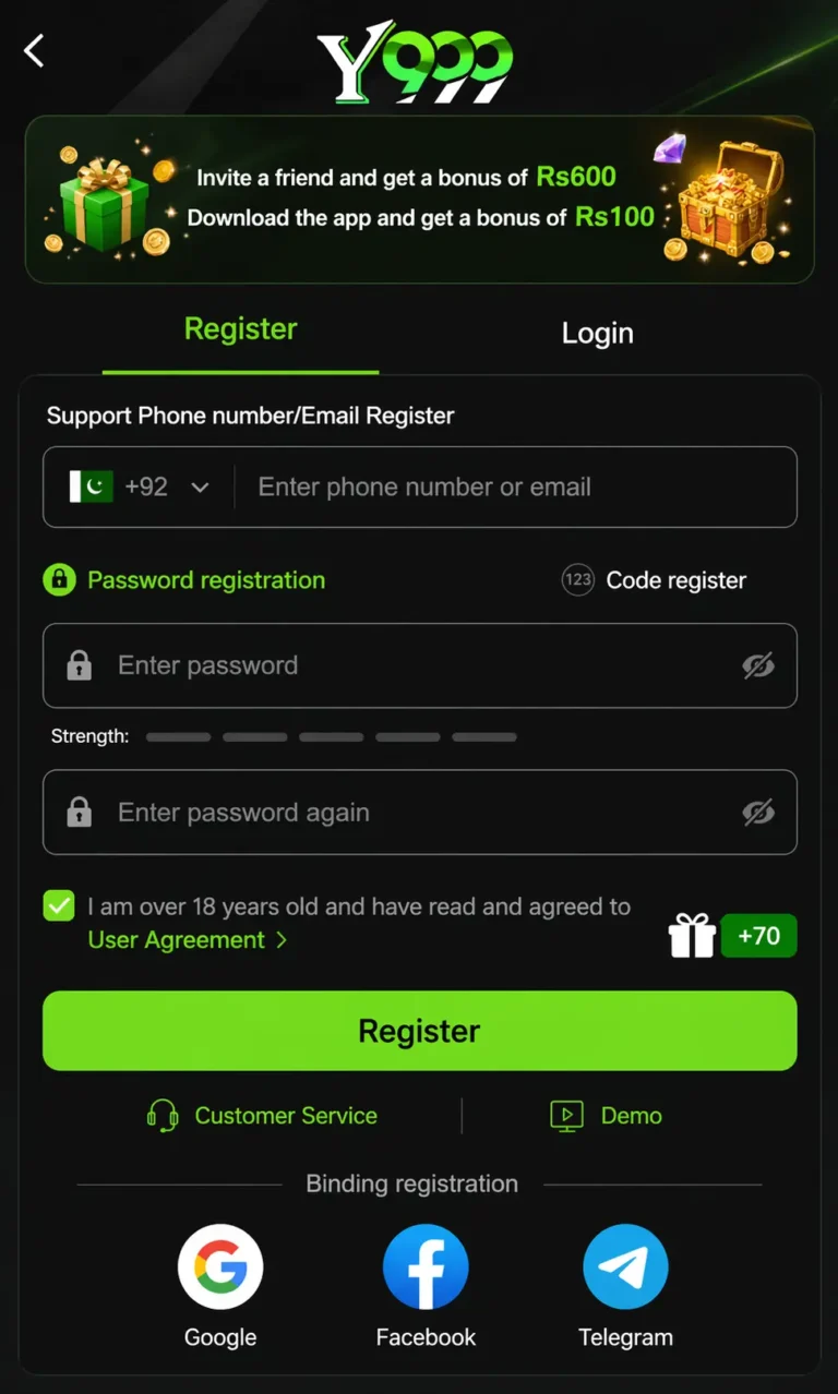 Y999 Game Register